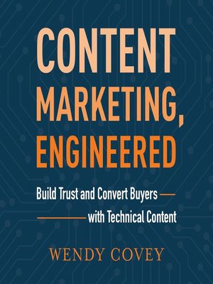 cover image of Content Marketing, Engineered